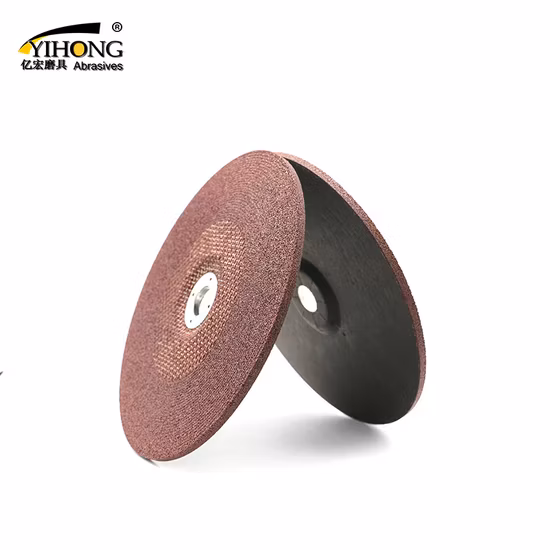 Yihong Red 115X6X22 mm T27 정밀 표면 연삭을 위한 연마 공구 연삭 디스크 휠